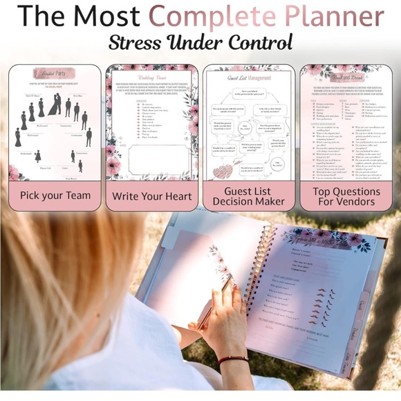 Charmy Now Wedding Planner Book - Picture 2 of 3